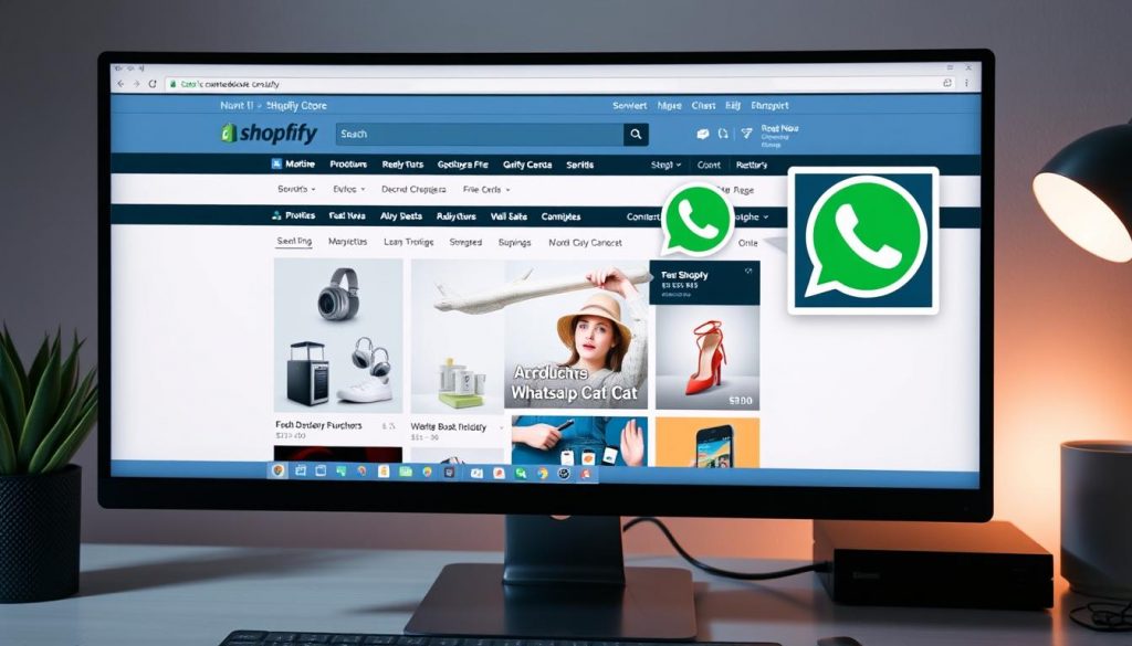 specific page integration for WhatsApp chat