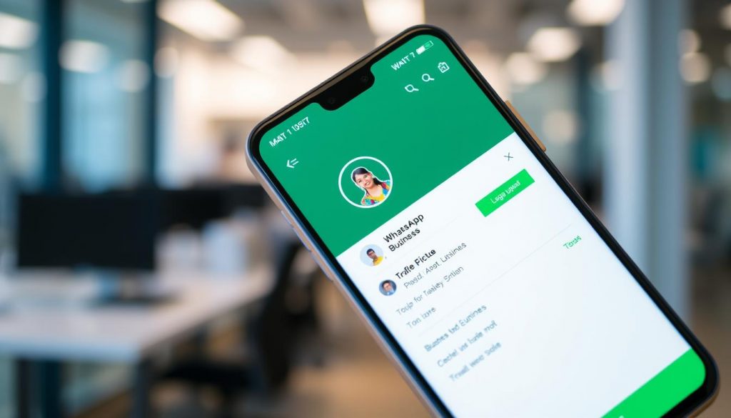 customize WhatsApp business profile