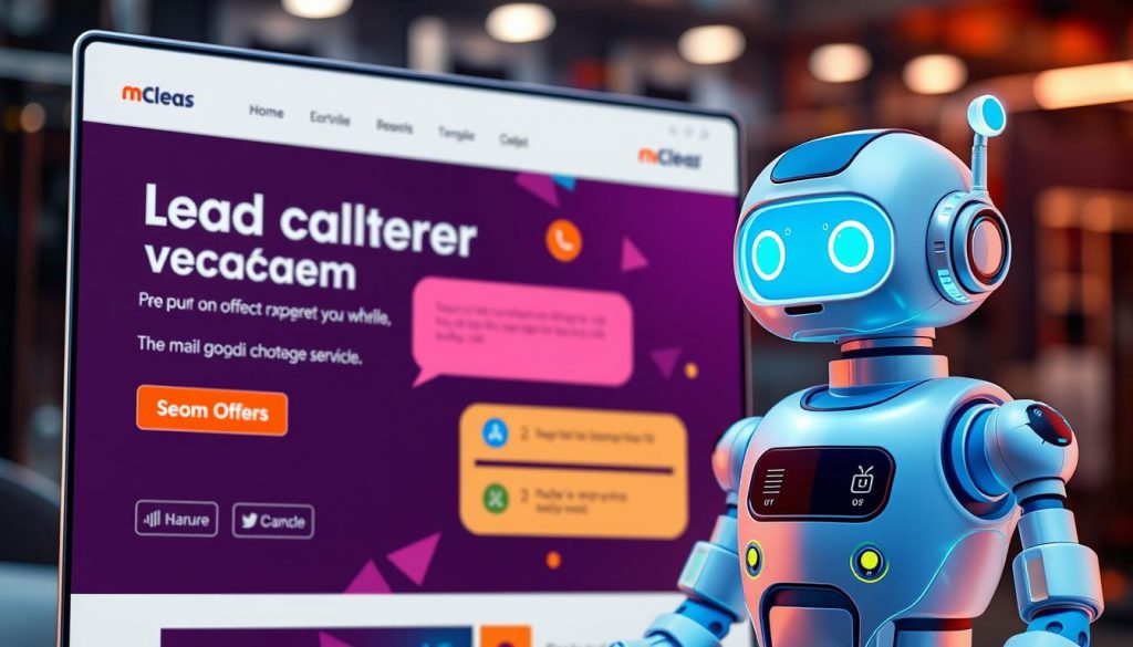 Lead generation and targeted promotions using chatbots