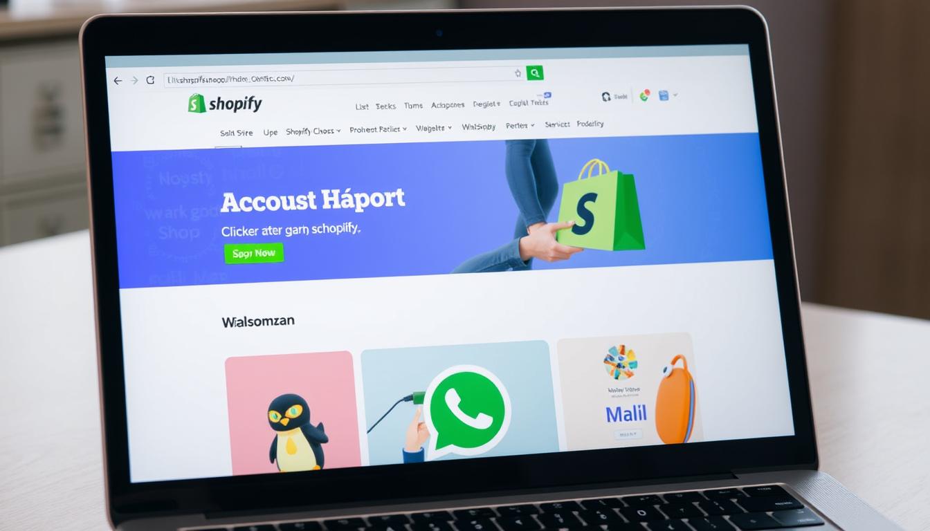 WhatsApp icon Shopify store