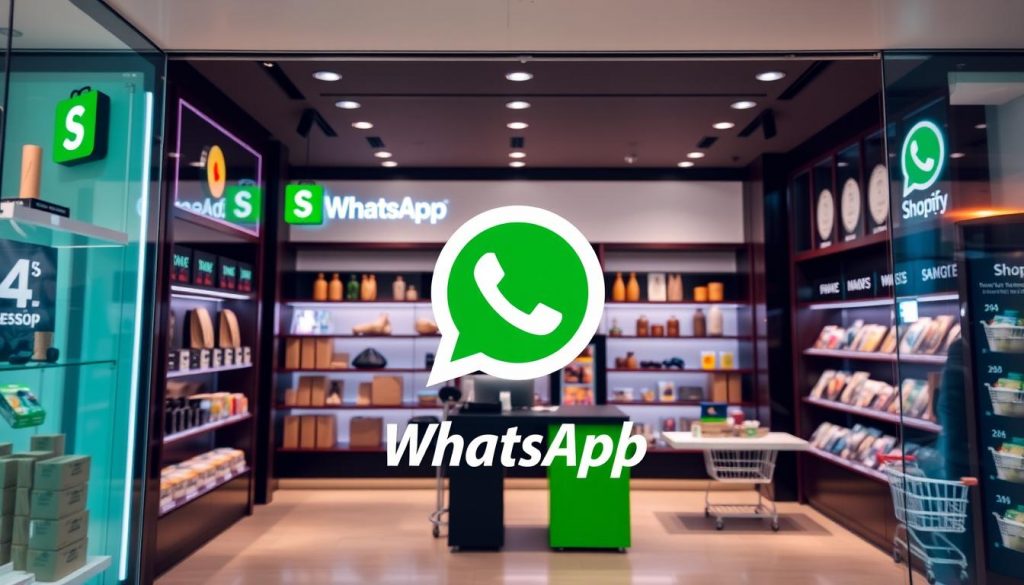 WhatsApp iconography Shopify