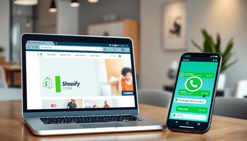 WhatsApp live chat testing for Shopify integration WhatsApp live chat testing for Shopify integration