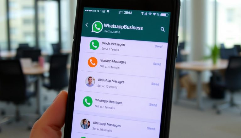 can whatsapp business account app send batch messages