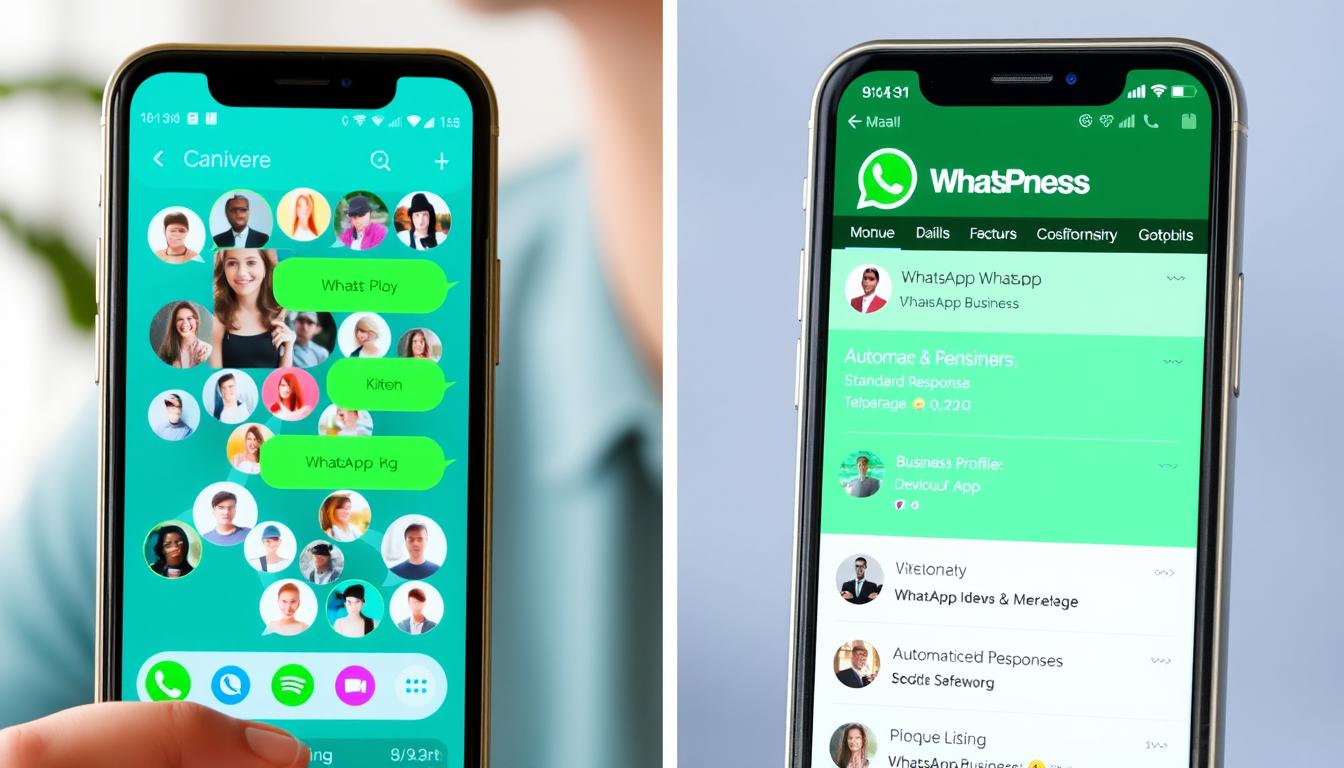 diff between whatsapp and whatsapp business