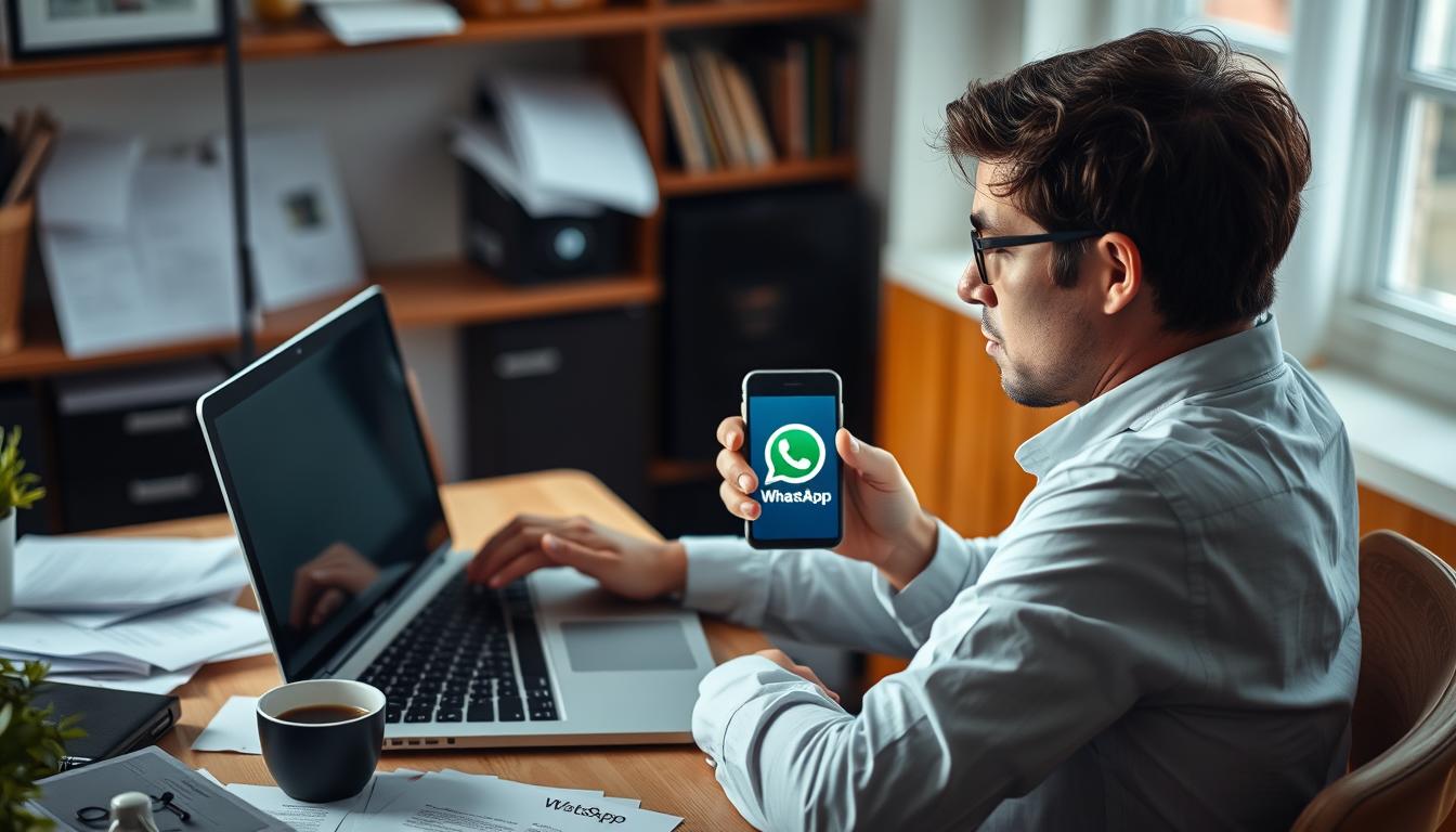 if a business account blocked you on whatsapp