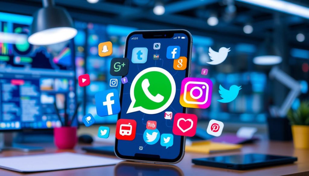 Integrating WhatsApp with social media