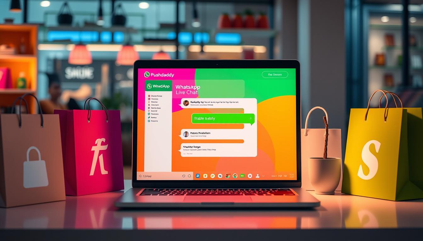 Pushdaddy WhatsApp, Live Chat