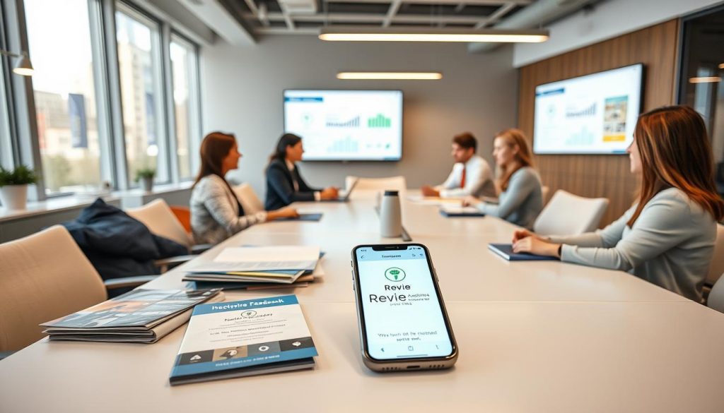 Revie integration for customer engagement