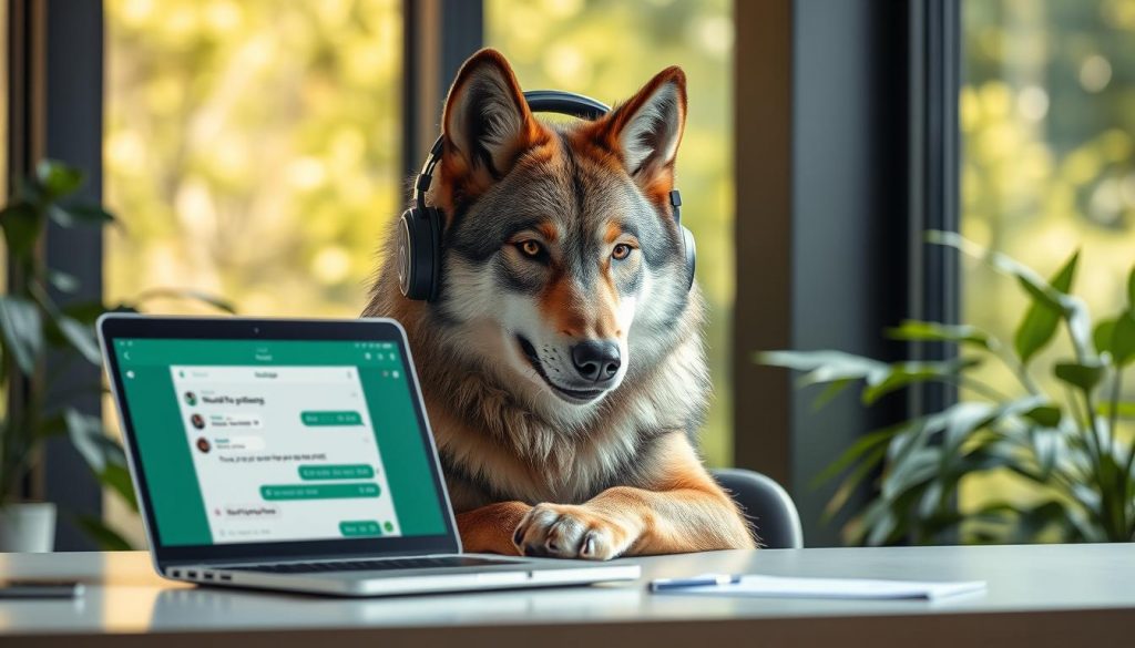 Tido WhatsApp Wolf support