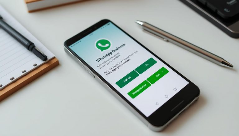 how to add number in whatsapp business