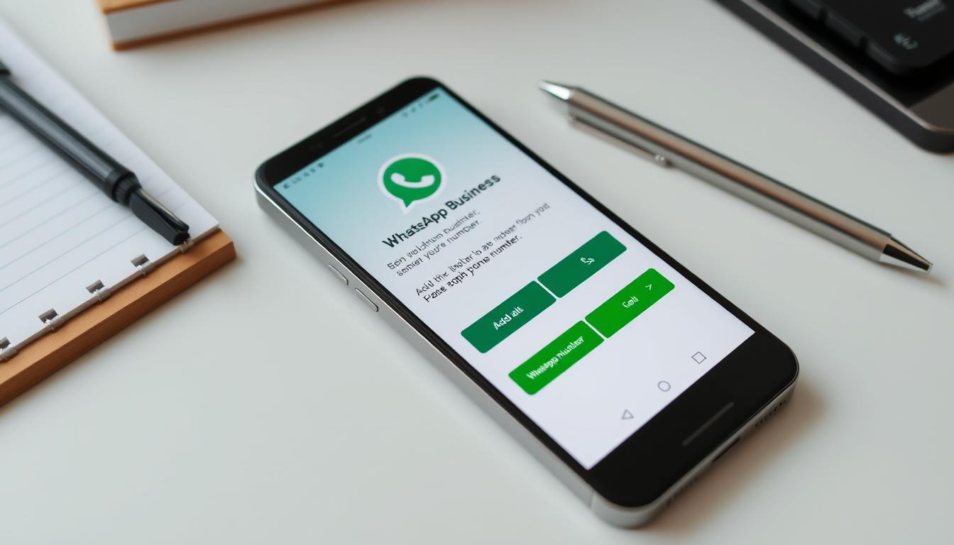 how to add number in whatsapp business