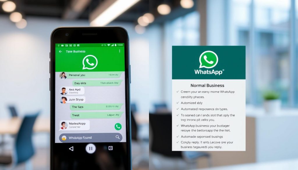 key differences between WhatsApp Normal and Business