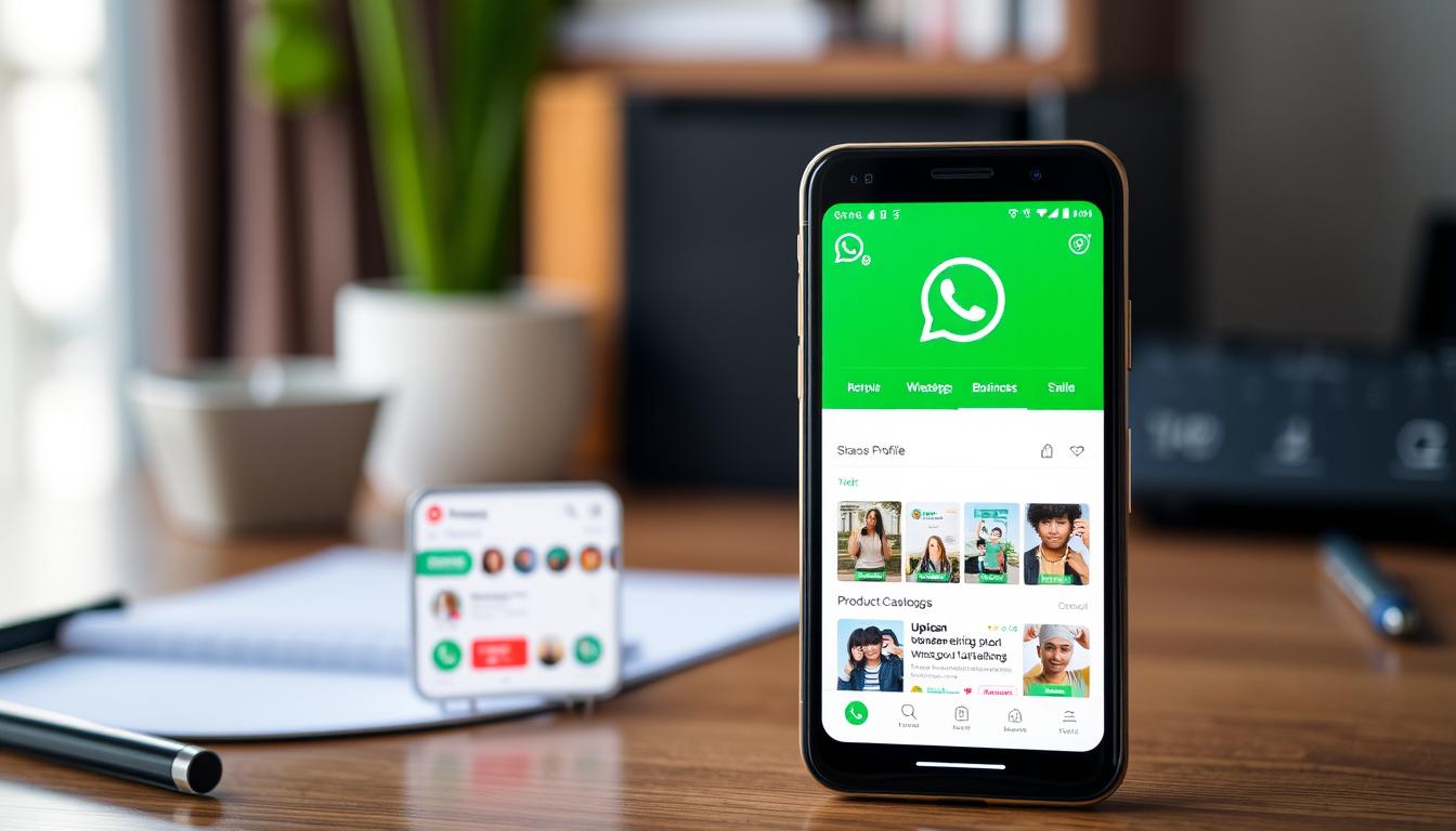 whatsapp business screenshots