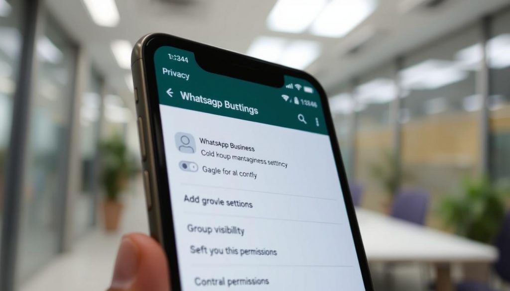 whatsapp group management privacy settings