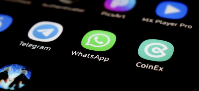 A phone with a free whatsapp number.